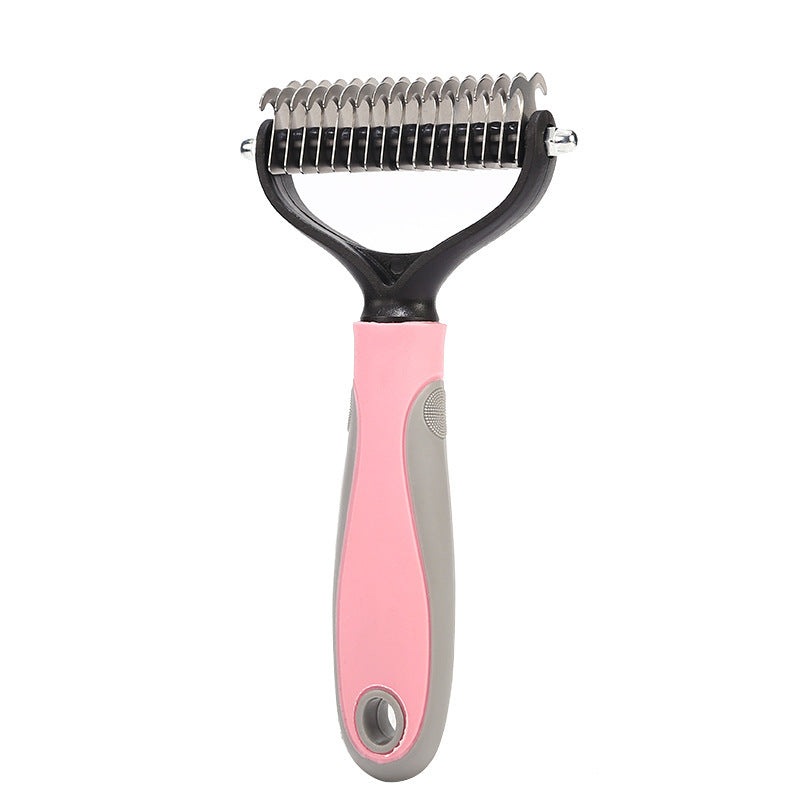 ShedSweep-Stainless Double-sided Dematting Grooming Shedding Tools